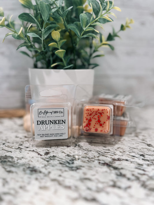 Mini Drunken Apples | Soy Blend Wax Melt