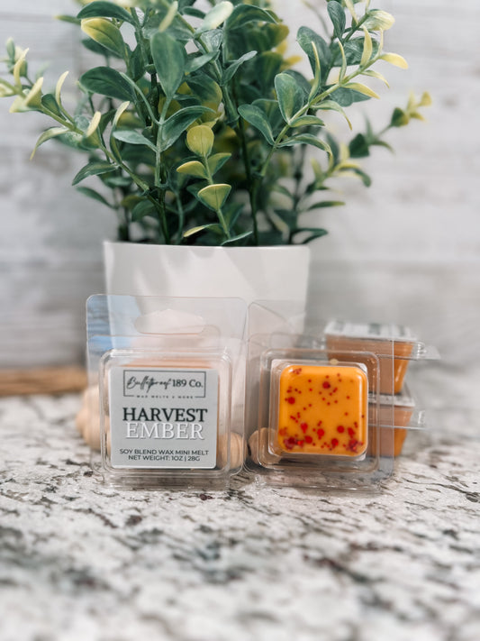 Mini Harvest Ember | Soy Blend Wax Melt