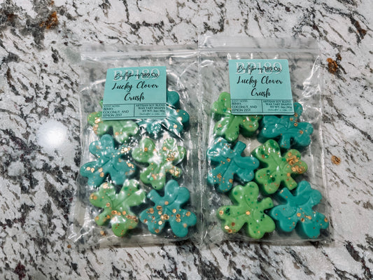Lucky Clover Crush | Fun Soy Blend Shapes Wax Melts